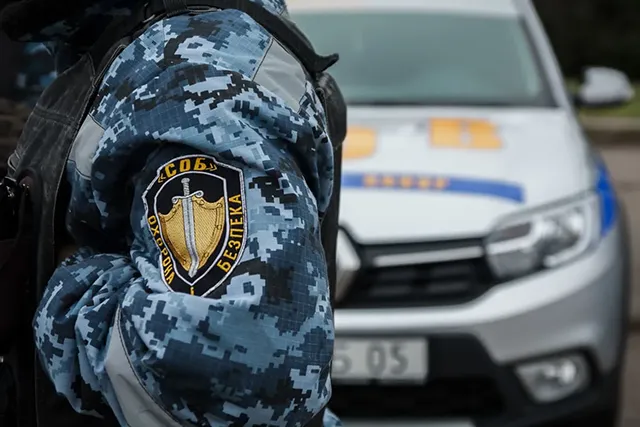 Екіпаж СОБ на виїзді